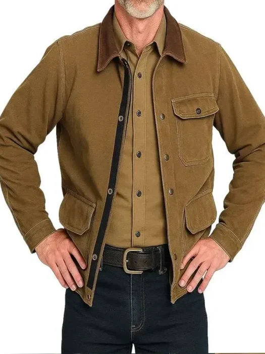 Untamed Eric Bana Brown Jacket