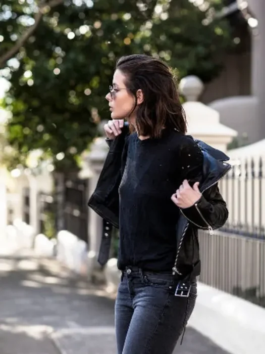 Womens Genuine Leather Jacket