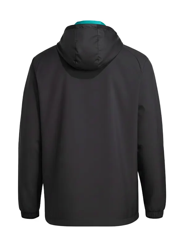 Adidas All Blacks Hooded Jacket Back