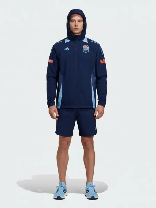 Adidas Blues State of Origin Hooded Jacket