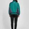 Adidas Womens Green Windbreaker Jacket