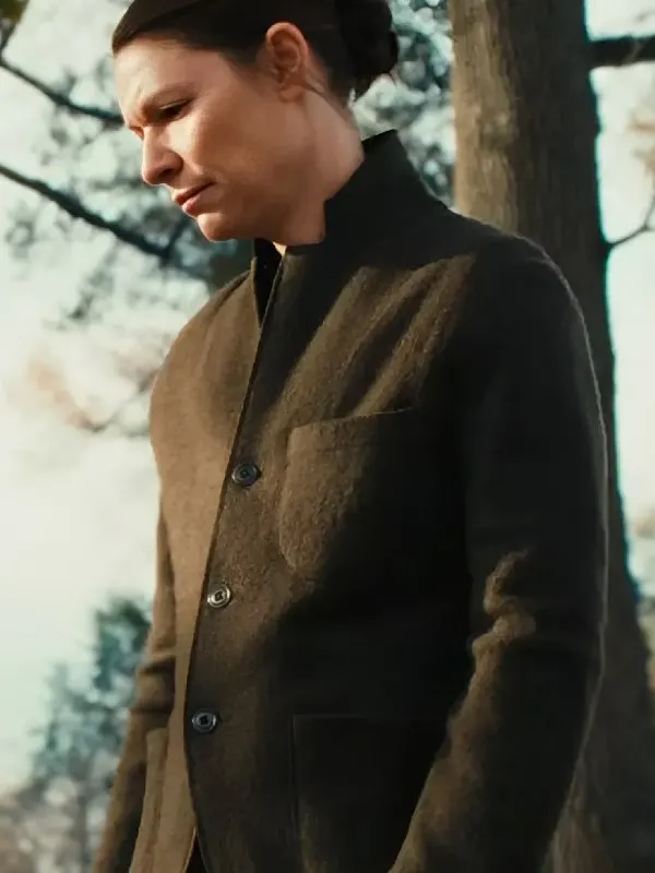 Aggie Wiggs The Beast in Me Olive Wool Jacket