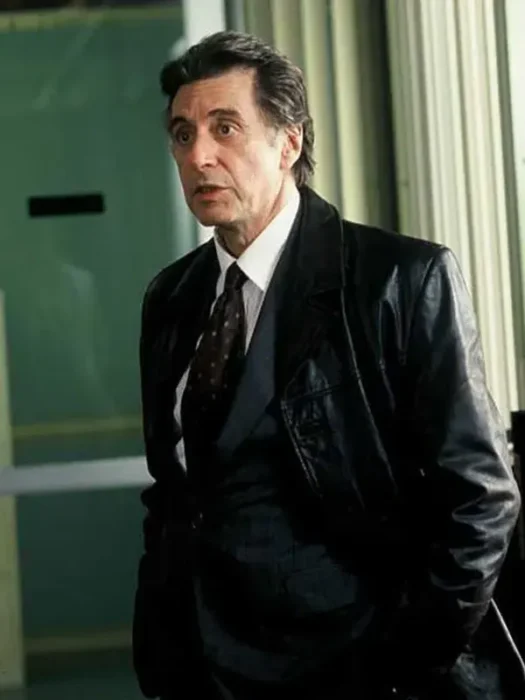 Al Pacino Insomnia Leather Trench Coat