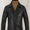 Antonio Banderas Black Black Leather Jacket