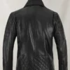 Antonio Banderas Black Leather Jacket Back