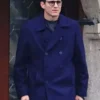 Ashton Kutcher The Beauty 2026 Blue Peacoat