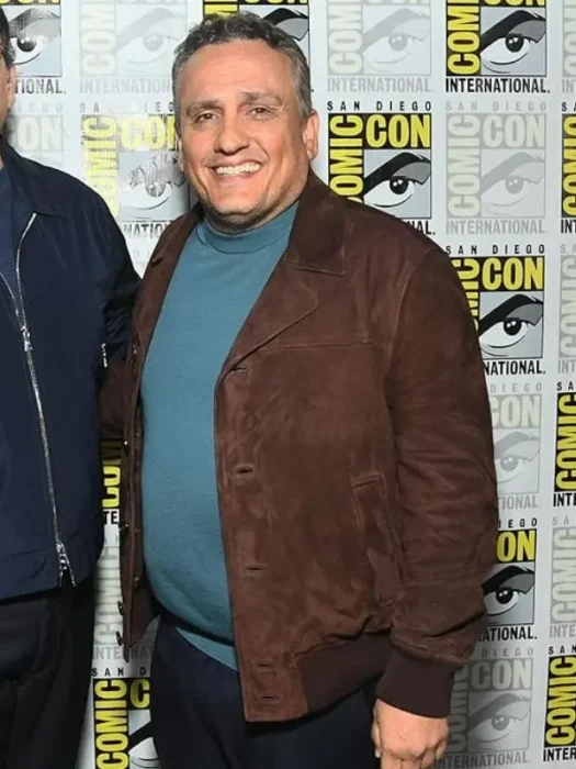 Avengers Doomsday 2026 Joe Russo Brown Suede Jacket