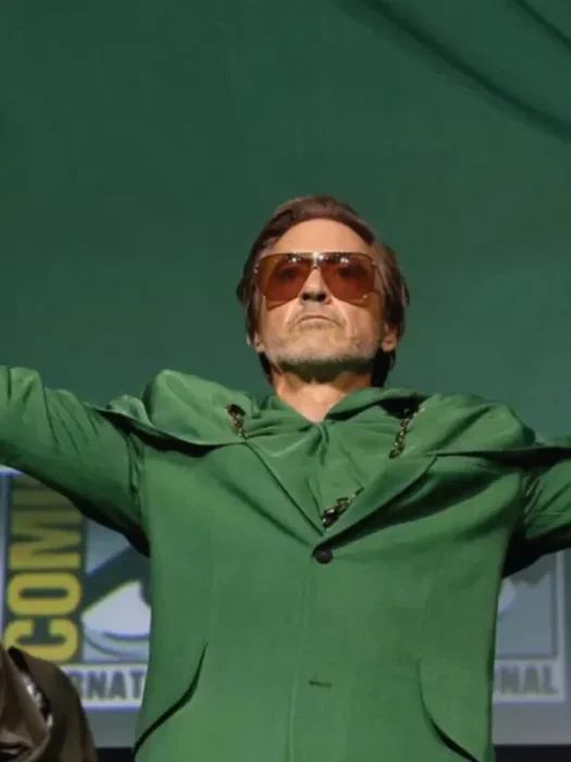 Avengers Doomsday 2026 Robert Downey Green Blazer