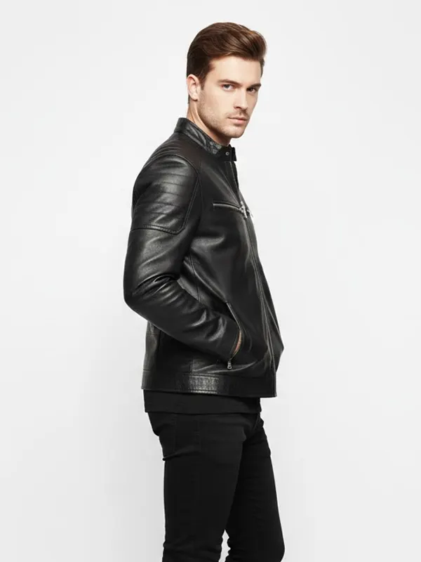 Cafe Racer Black Jacket