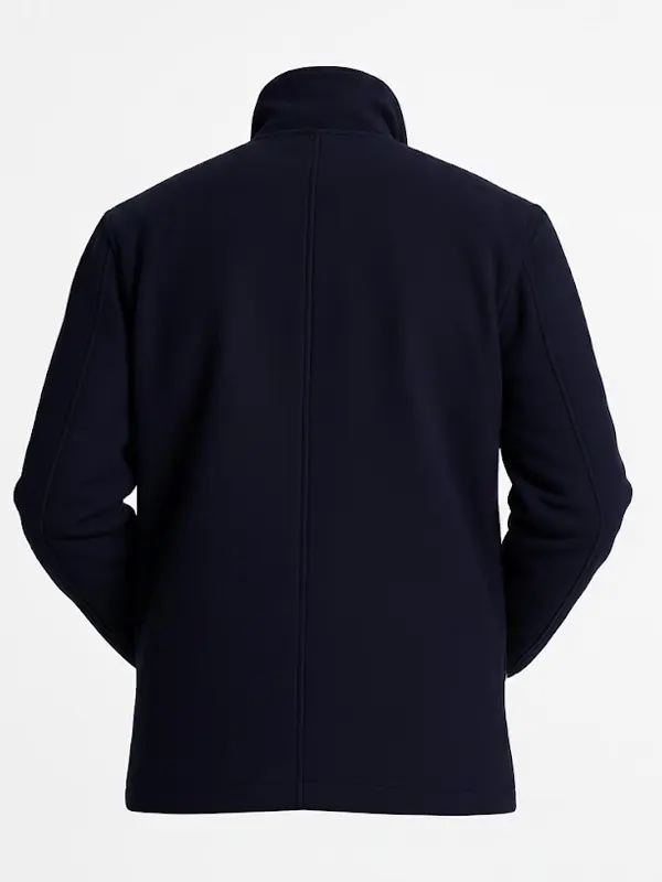 Carter Moleskin Chore Navy Jacket Back