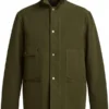 Carter Moleskin Chore Olive Jacket
