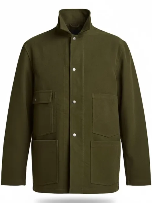 Carter Moleskin Chore Olive Jacket