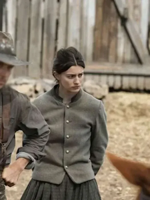 Dahlia Teller The Abandons Grey Jacket