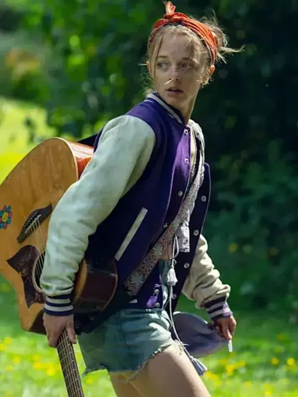 Ellie de Lange Run Away Varsity Jacket