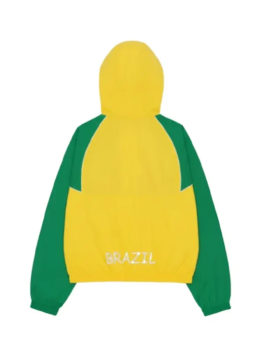 Hailey Bieber Marty Supreme Jacket Back