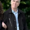 James Nesbitt Run Away Black Suede Leather Jacket