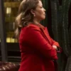 Justina Machado Matlock Red Blazer