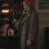 Kate The Twelve Dates ‘Til Christmas S01 Mae Whitman Plaid Coat