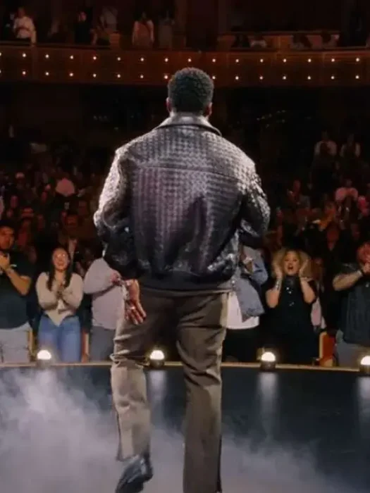Kevin Hart Acting My Age Leather Jacket back