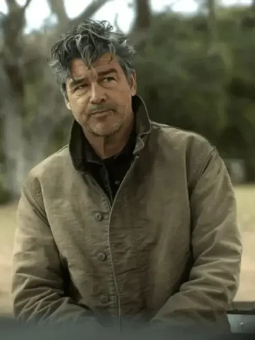 Kyle Chandler TV Series Lanterns 2026 Hal Jordan Cotton Brown Jacket