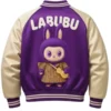 LABUBU Wings of Fortune Purple Wizard Varsity Bomber Jacket