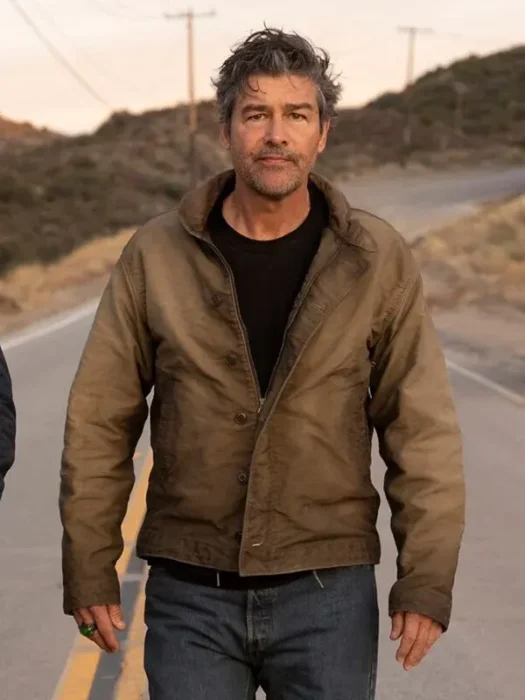 Lanterns 2026 Kyle Chandler Brown Cotton Jacket