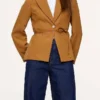 Leah Lewis Matlock Blazer Brown