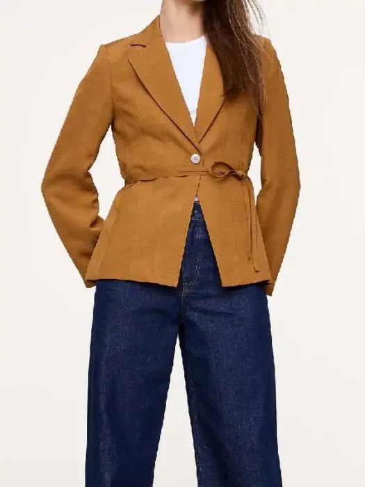 Leah Lewis Matlock Blazer Brown