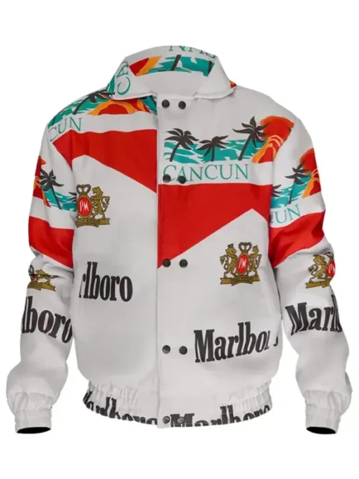 Marlboro Cancun White Cotton Jacket