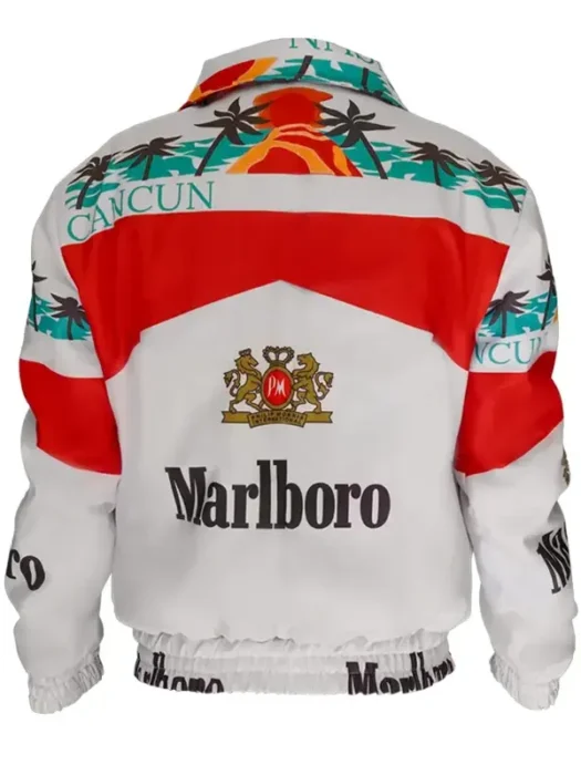 Marlboro Cancun White Jacket Back