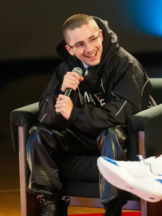 Marty Supreme Black Hoodie Jacket - Timothee Chalamet