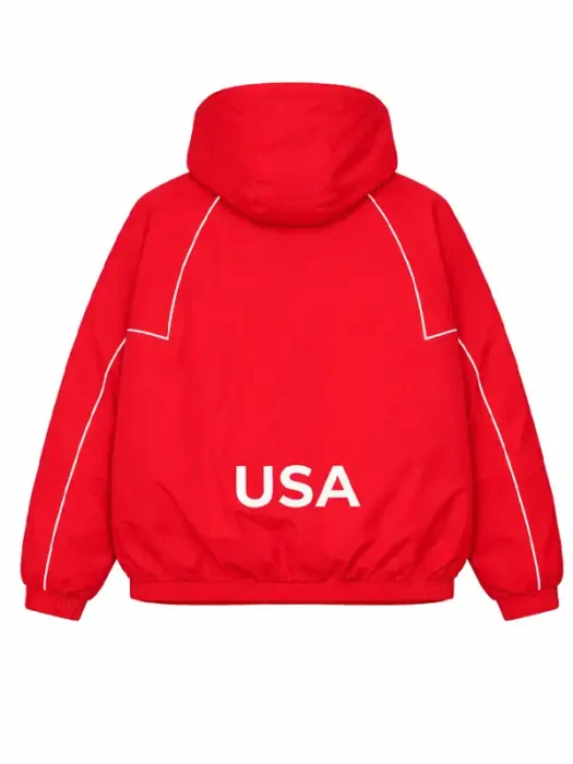 Marty Supreme Red Jacket Back