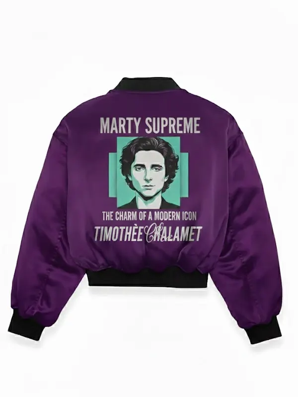 Marty-Supreme Timothée Chalamet Bomber Jacket