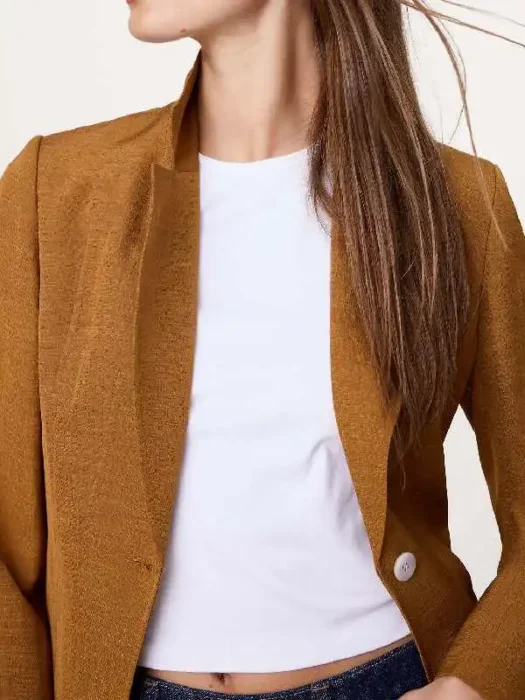 Matlock Leah Lewis Blazer Brown