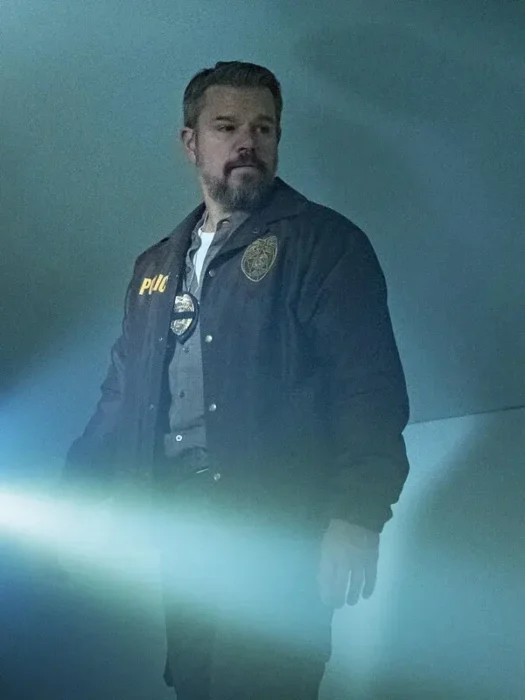 Matt Demon The Rip 2026 Brown Parachute Jacket