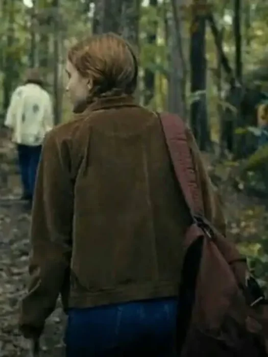 Max Mayfield Stranger Things Brown Jacket Back