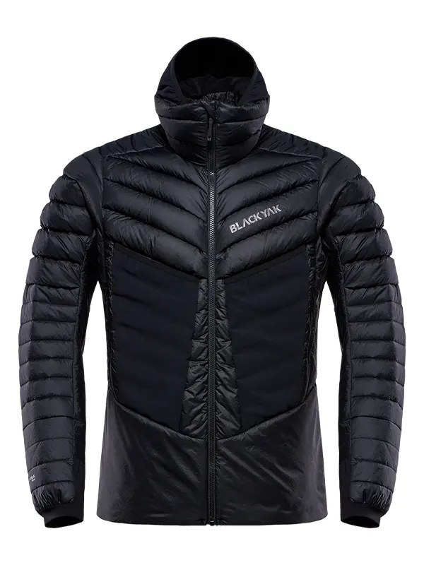 Mens G2 Bakosi Hooded Hybrid Jacket Black
