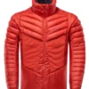 Mens G2 Bakosi Hooded Hybrid Jacket Red