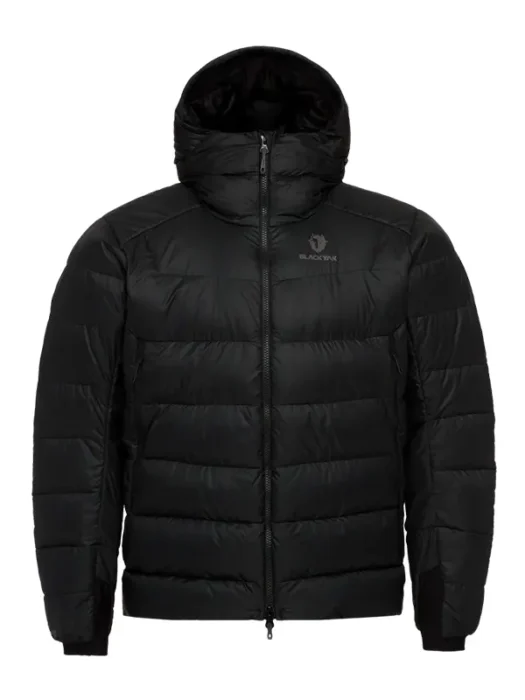 Mens Tilicho Hooded Puffer Jacket Black