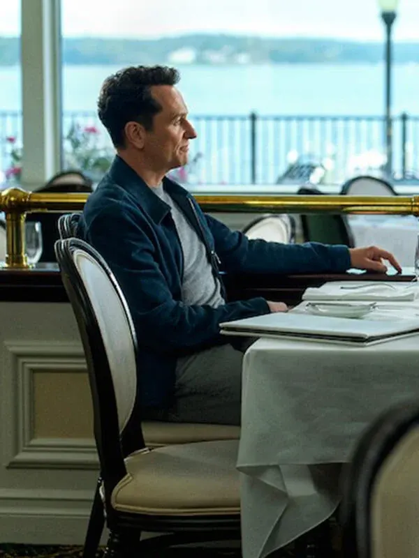 Nile Jarvis The Beast in Me Blue Suede Jacket