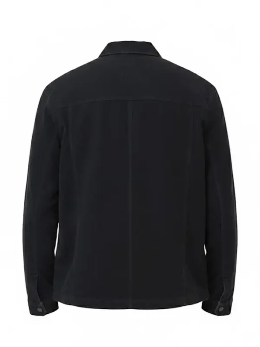 No Sweat Moleskin Black Jacket back
