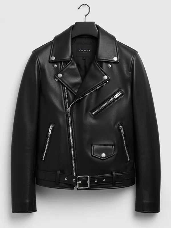 OVO International OG Mexico Black Leather Jacket