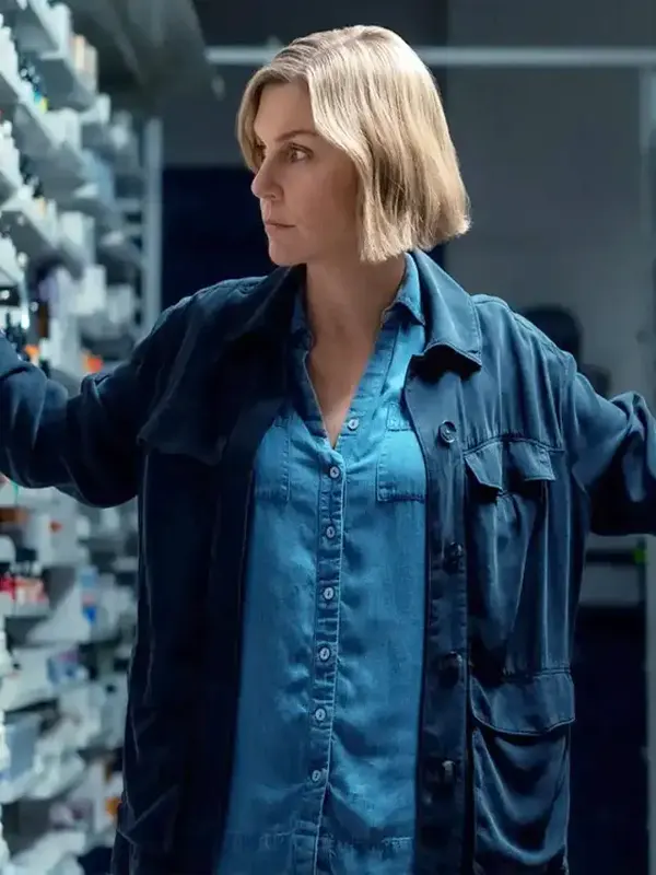 Pluribus Carol Sturka Cotton Blue Jacket