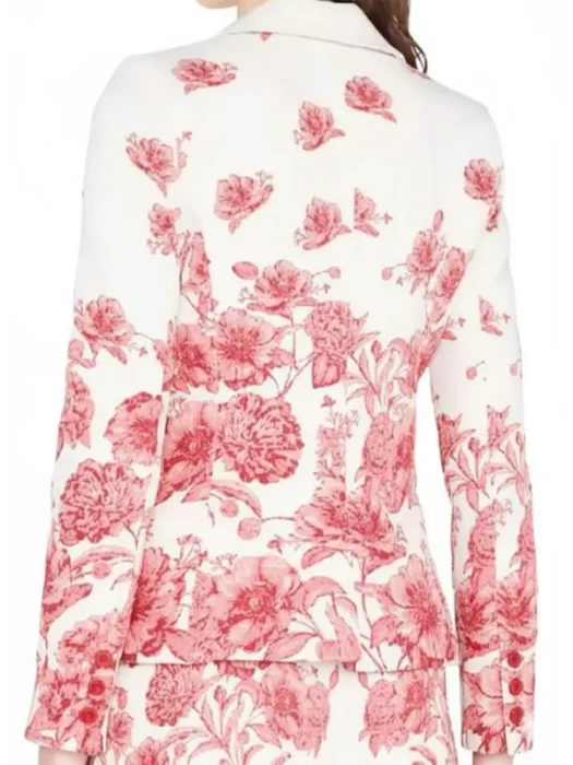 Pluribus Xiu Mei Floral Blazer Back