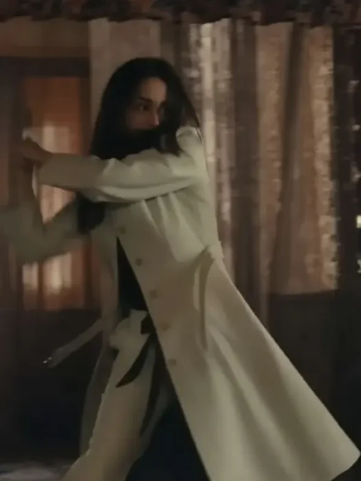 Ponies Emilia Clarke White Trench Coat