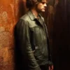 Return to Silent Hill Jeremy Irvine Black Leather Jacket
