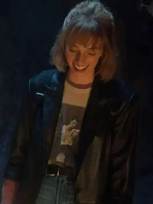 Robin Buckley Stranger Things Leather Coat