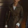 Sarah Franklin Matlock Brown Trench Coat
