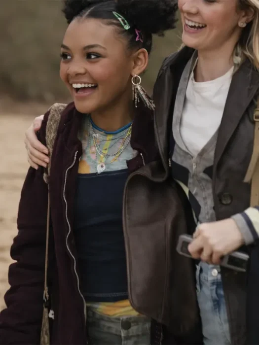 Scream 7 Celeste O’Connor Maroon Jacket