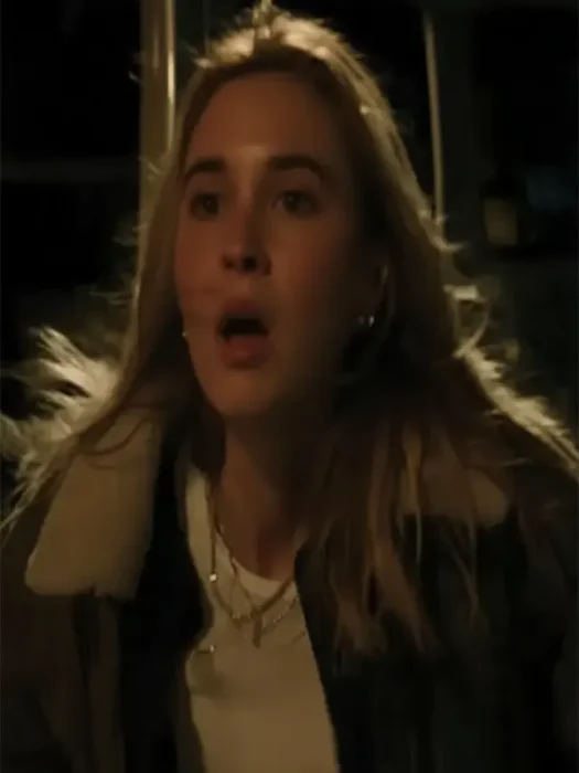 Scream 7 Isabel May Bomber Olive Green Jacket